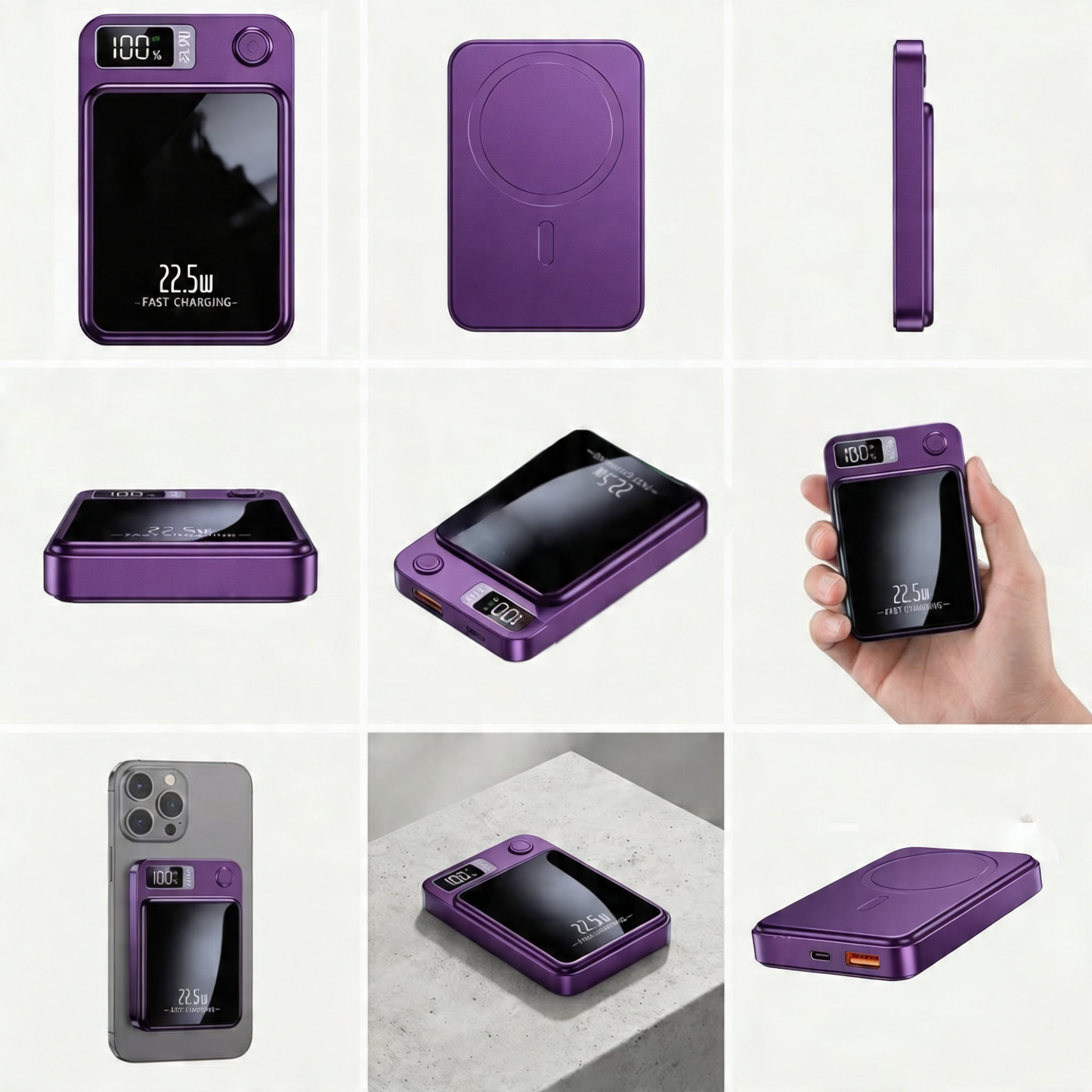 Magnetic Wireless Power Bank