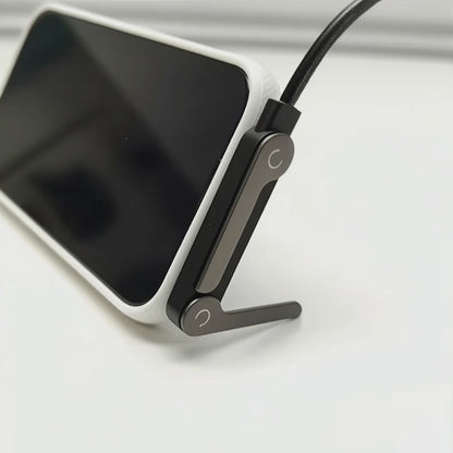 Fast Charging Cable with Built-In Stand